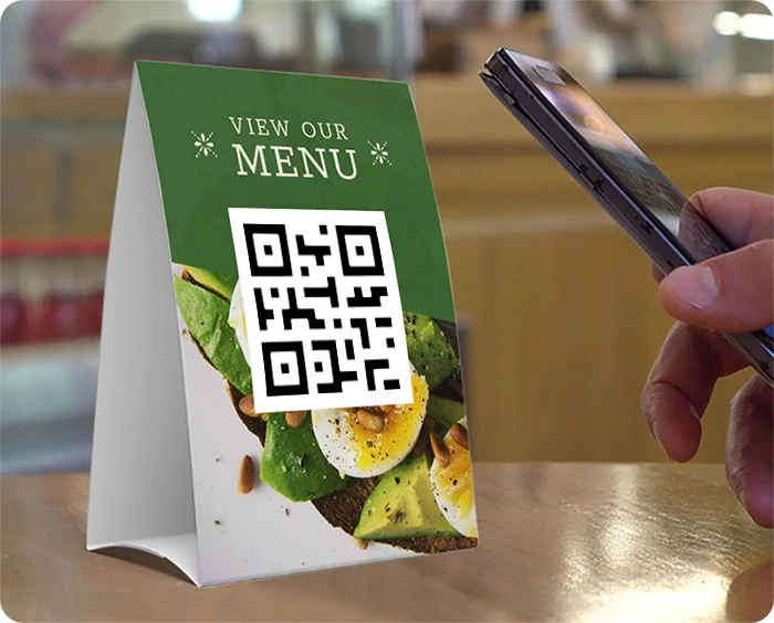 Restoran QR menü sistemi
